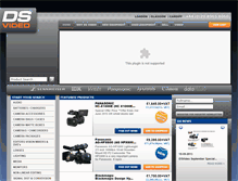 Tablet Screenshot of dsvideo.tv